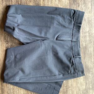 Loft Gray cropped work pants